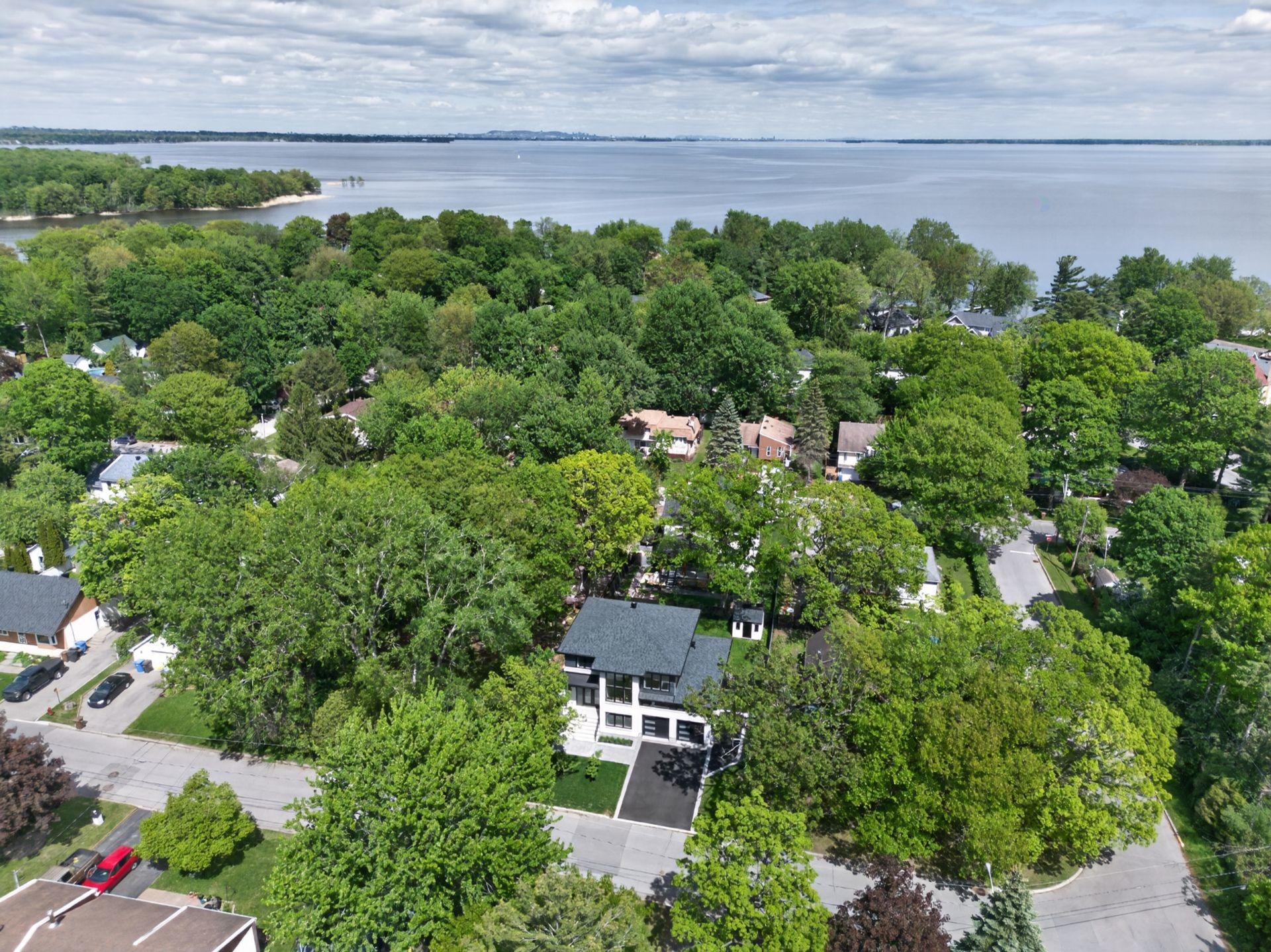 Aerial View - 3 Rue Thomas-Dennis, Notre-Dame-De-L'Île-Perrot, QC - Outdoor With Body Of Water With View