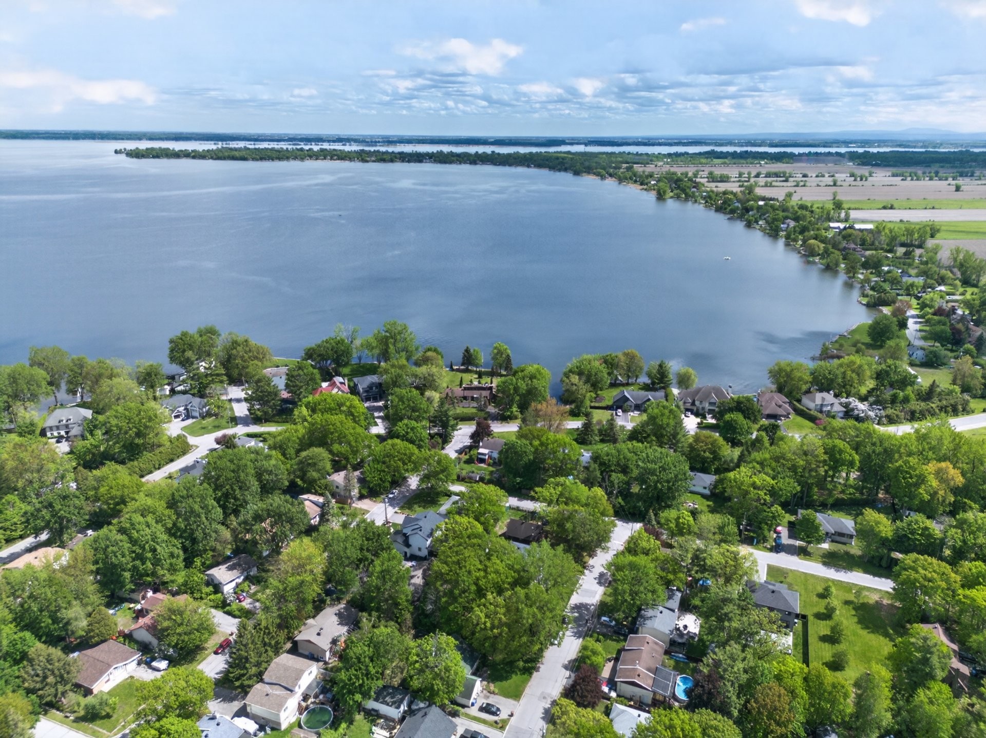 Aerial View - 3 Rue Thomas-Dennis, Notre-Dame-De-L'Île-Perrot, QC - Outdoor With Body Of Water With View