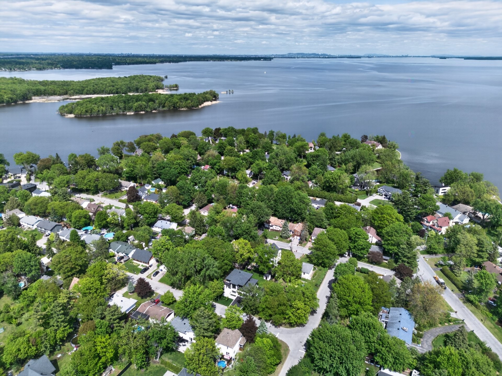 Aerial View - 3 Rue Thomas-Dennis, Notre-Dame-De-L'Île-Perrot, QC - Outdoor With Body Of Water With View