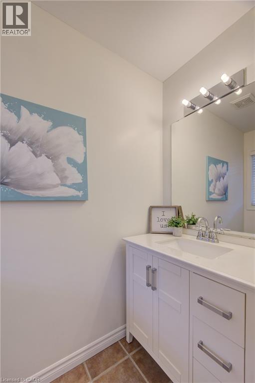 2 pc powder room on the main floor - 465 Colt Street, Waterloo, ON - Indoor Photo Showing Bathroom