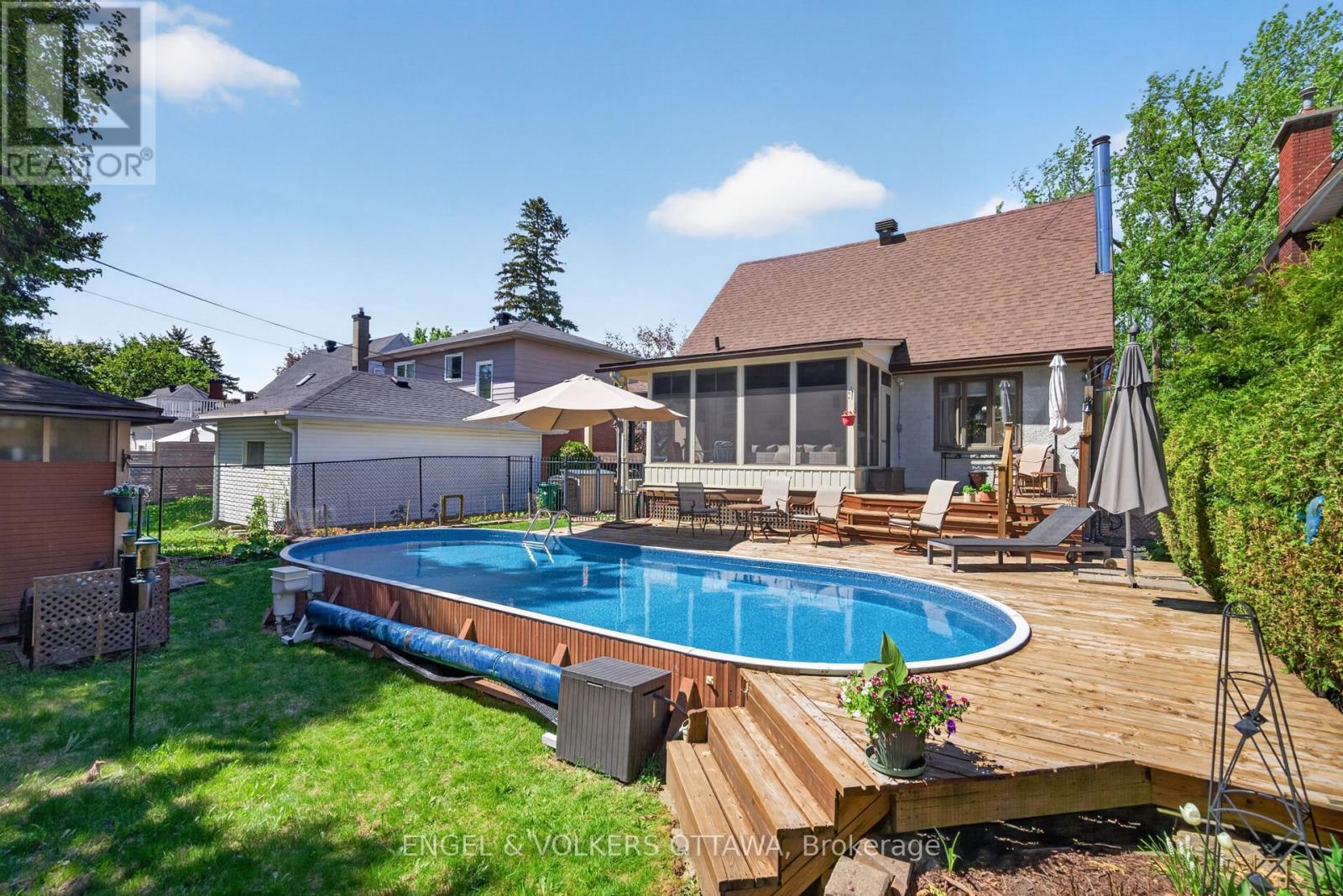 1396 Micmac Street, Ottawa, ON - Outdoor With Deck Patio Veranda With Backyard With Exterior