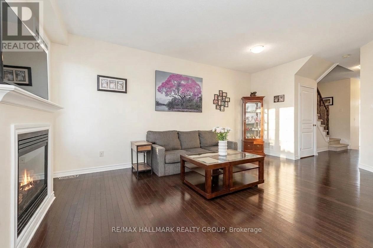 183 Claridge Drive, Ottawa, ON - Indoor Photo Showing Living Room With Fireplace
