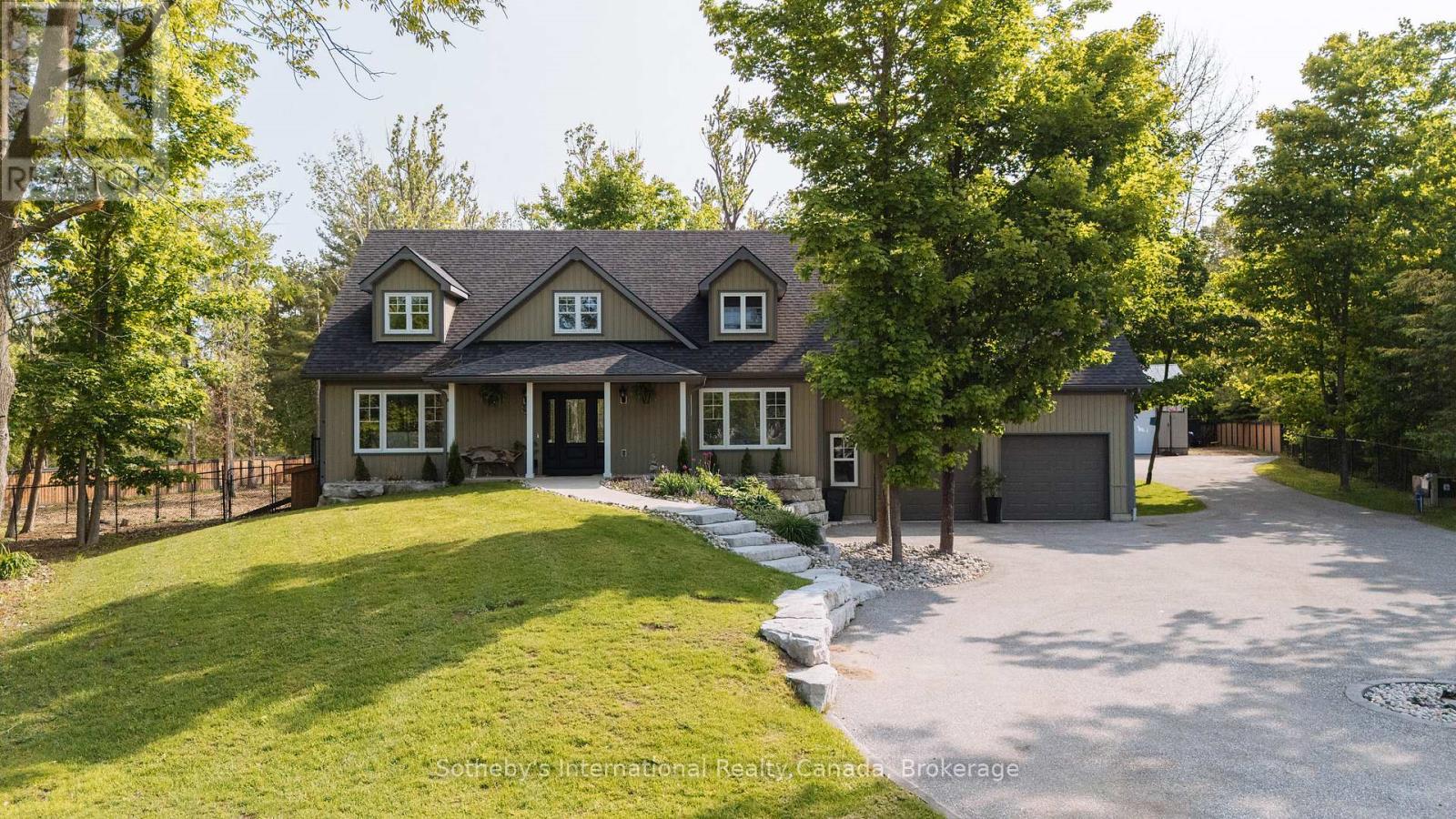 129 Bass Line, Oro-Medonte (Prices Corners), ON - Outdoor With Deck Patio Veranda With Facade