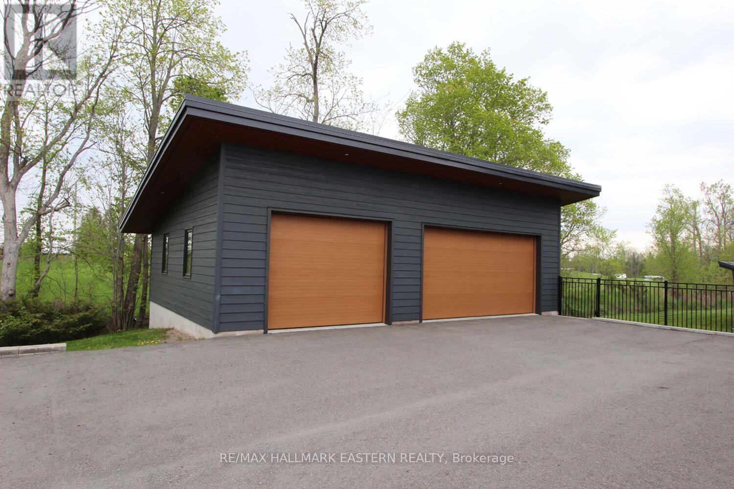 Detached 2-Bay Garage - 1483 Webster Road, Douro-Dummer, ON - Outdoor With Exterior