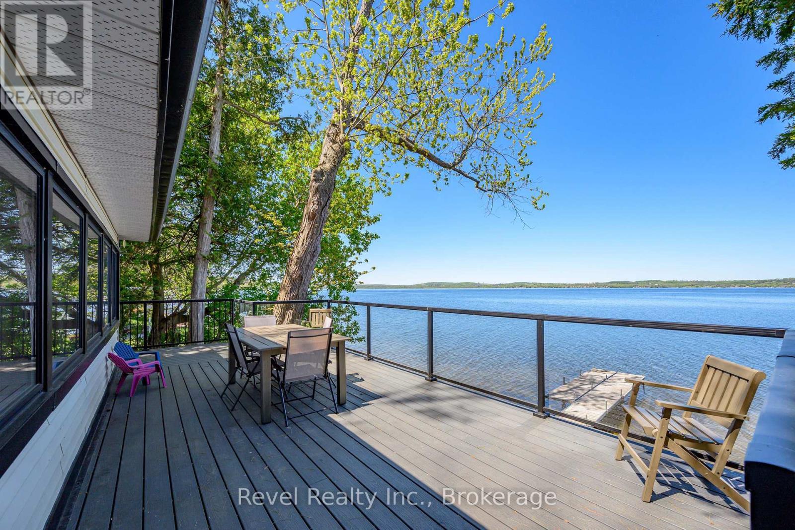 8004 Taits Beach Road, Hamilton Township (Bewdley), ON - Outdoor With Body Of Water With Deck Patio Veranda With View