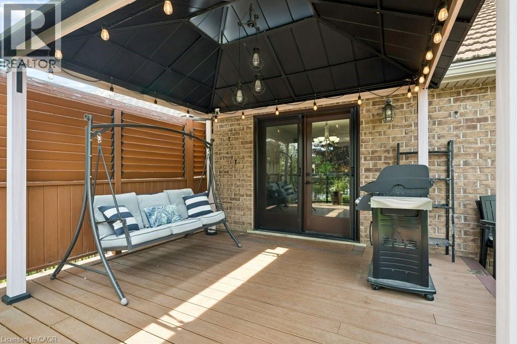 366 Townsend Drive, Breslau, ON - Outdoor With Deck Patio Veranda With Exterior