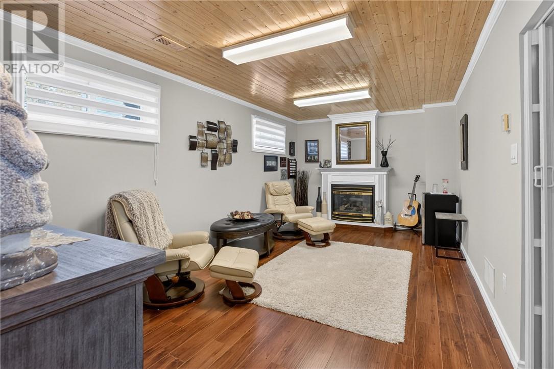 1161 Pine St, Hanmer, ON - Indoor With Fireplace