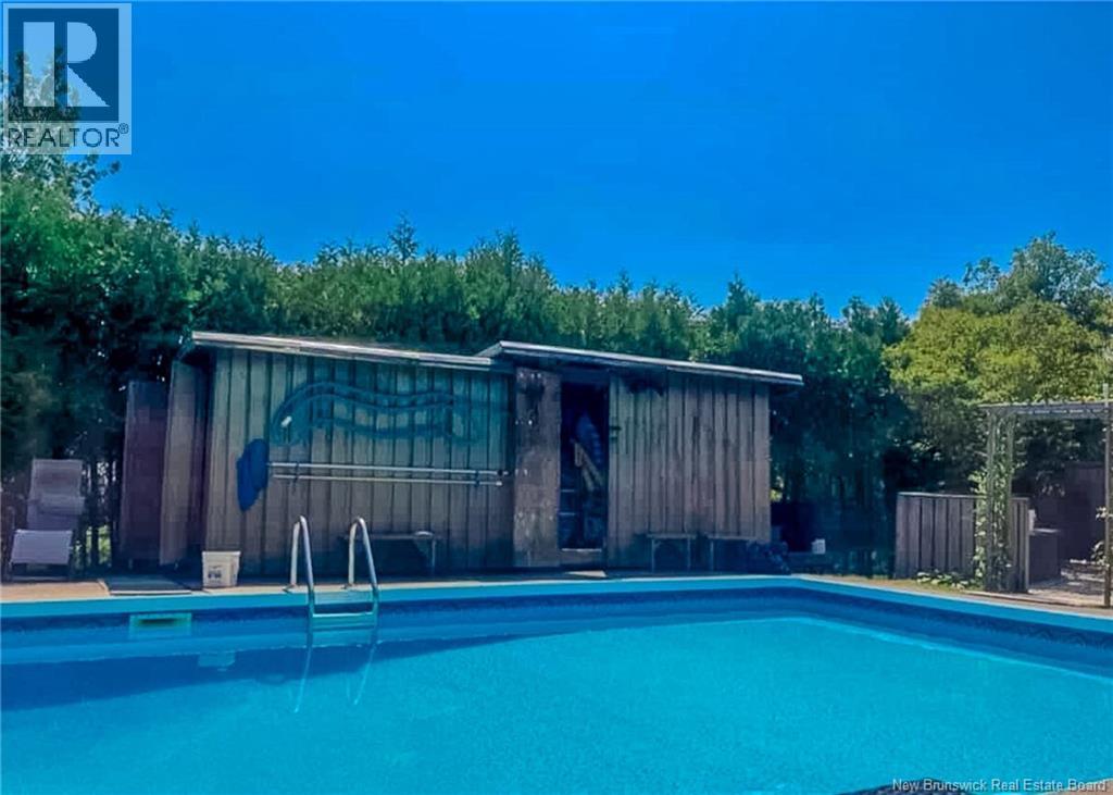 12 Grant Crescent, Saint John, NB - Outdoor With In Ground Pool With Backyard