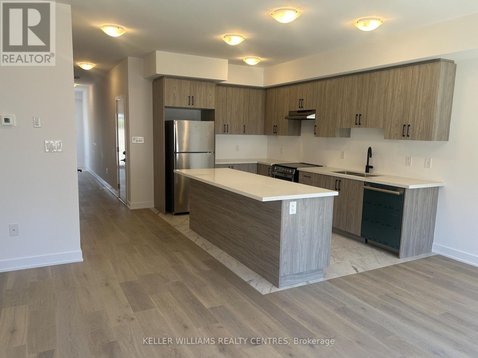 22 Mcaush Street, Barrie, ON - Indoor Photo Showing Kitchen With Stainless Steel Kitchen