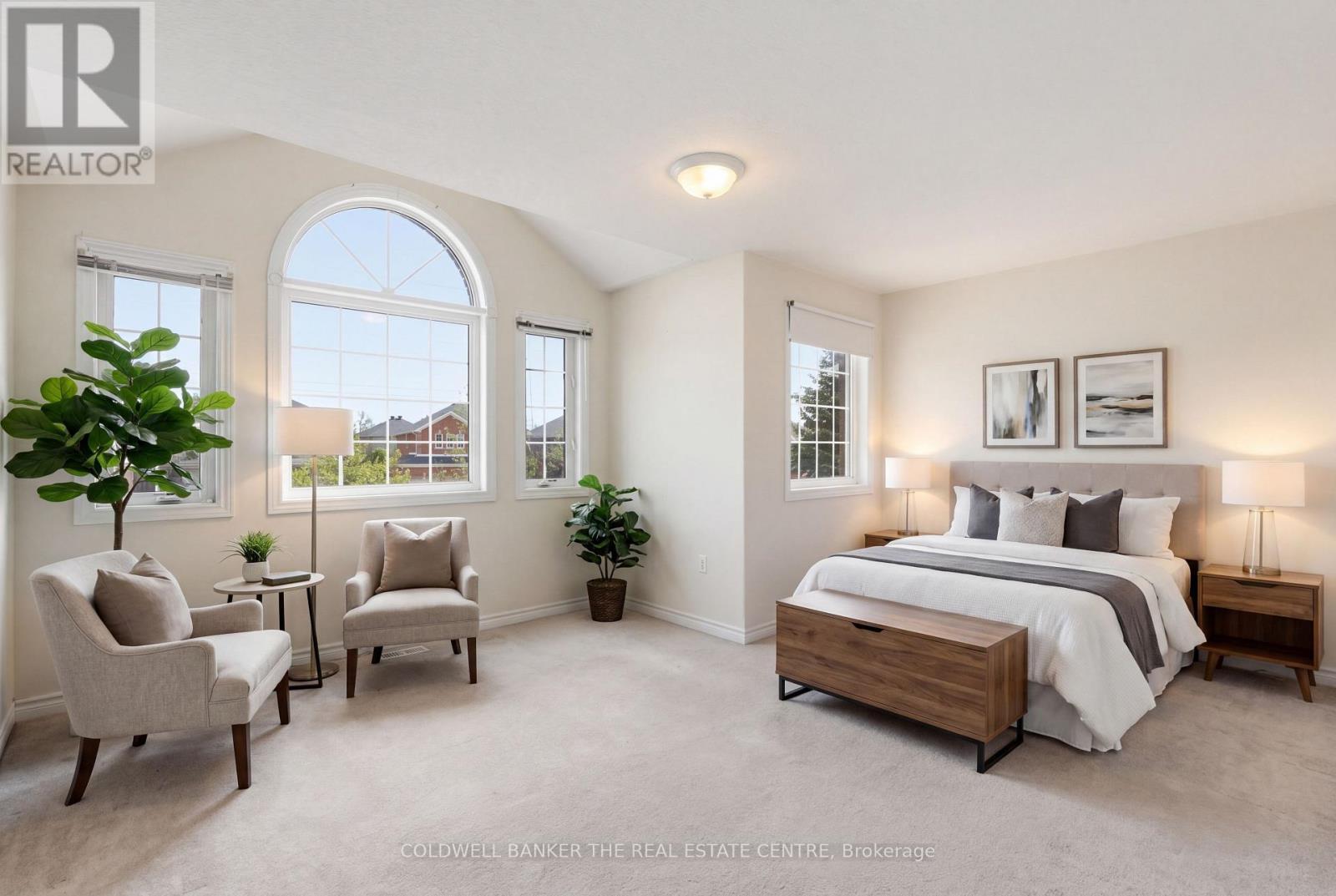 Bedroom Virtual Stage - 44 Prince William Way, Barrie, ON