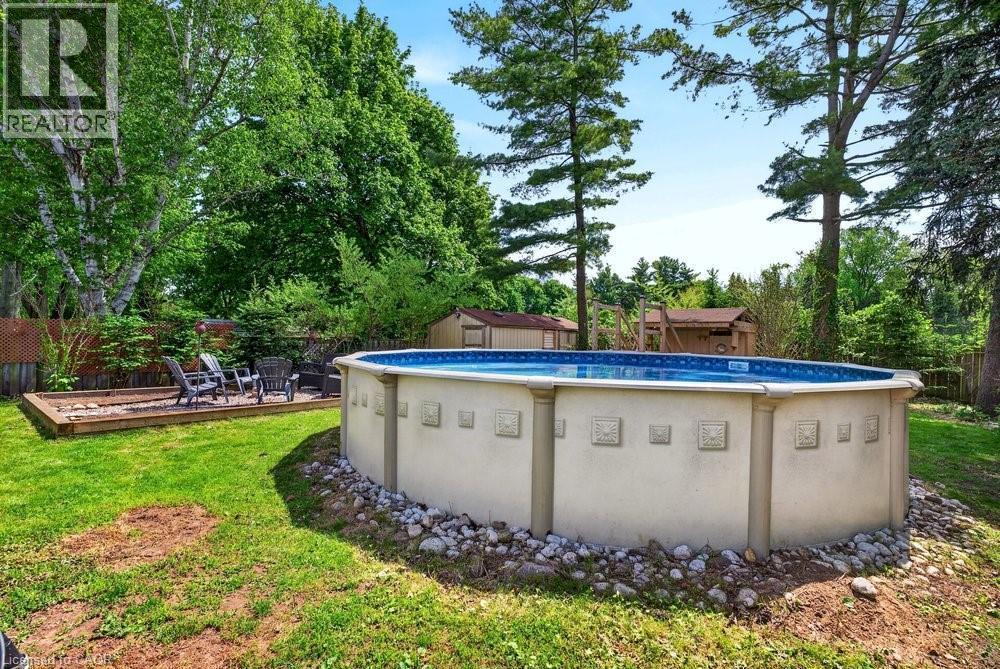 758 Francis Road, Burlington, ON - Outdoor With Above Ground Pool