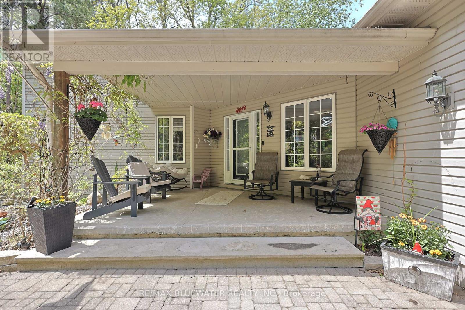 10419 Pinetree Drive, Lambton Shores (Grand Bend), ON - Outdoor With Deck Patio Veranda With Exterior