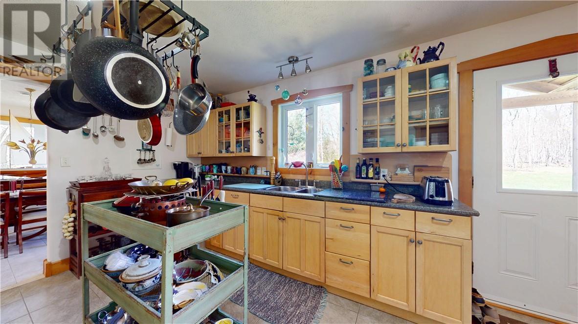80 Steven Street, Gore Bay, ON - Indoor Photo Showing Kitchen With Double Sink