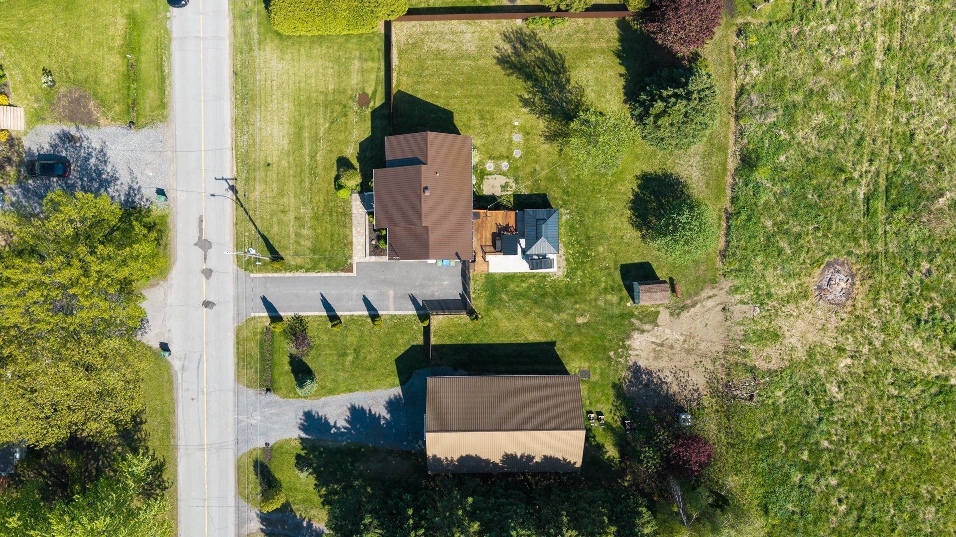 Aerial View - 2895 Rue Ste-Anne, Sainte-Justine-De-Newton, QC - Outdoor With View