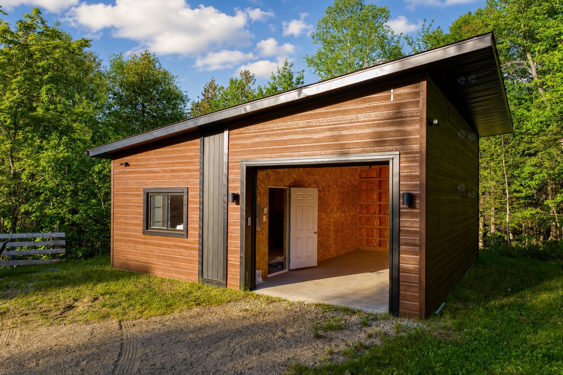 Garage - 71 Rue Du Hameau, Saint-Côme, QC - Outdoor With Exterior