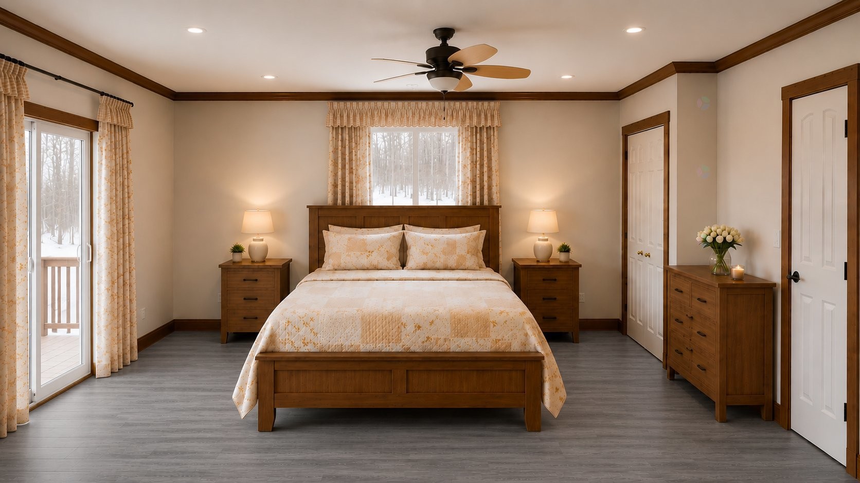 Master Bedroom - 624 Ch. St-Pierre, Saint-Claude, QC