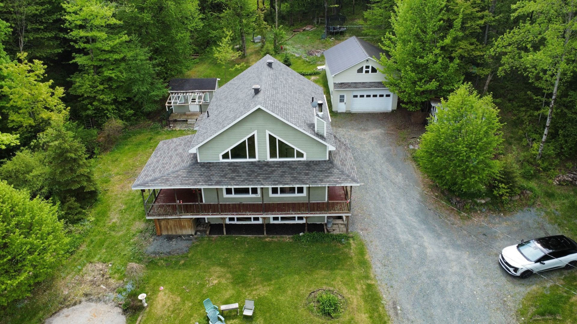 Front of Structure - 624 Ch. St-Pierre, Saint-Claude, QC