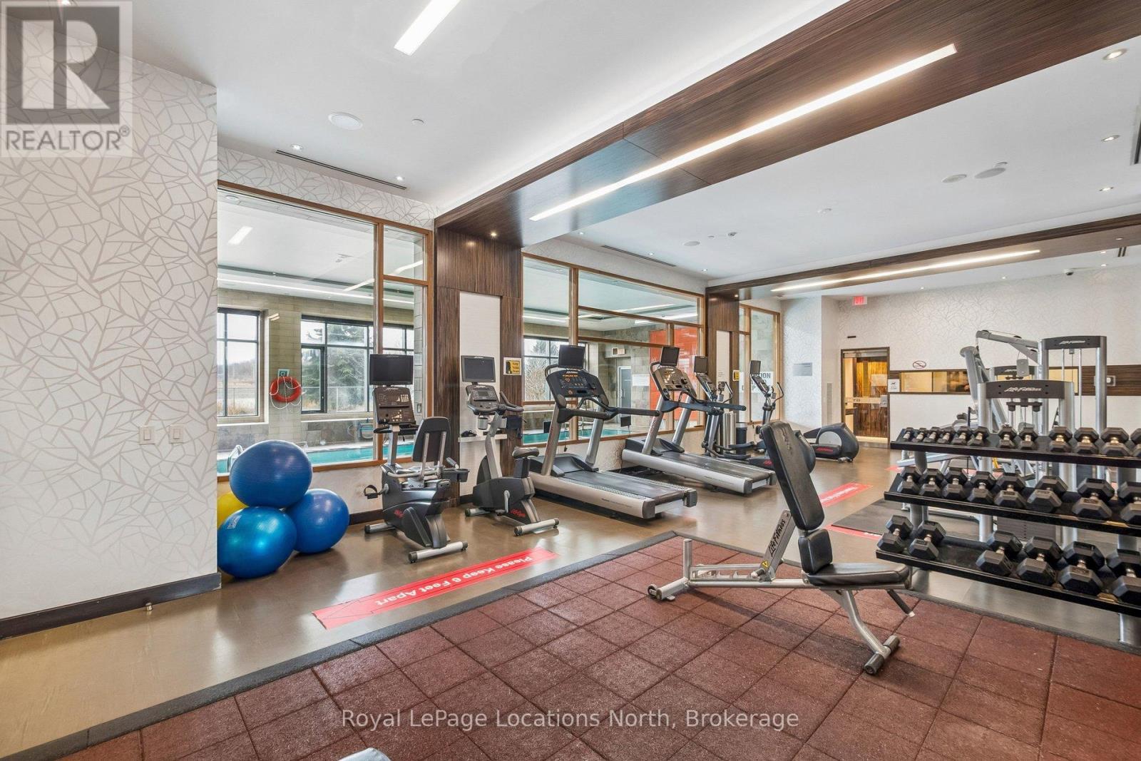 810 - 277 South Park Road, Markham (Commerce Valley), ON - Indoor Photo Showing Gym Room