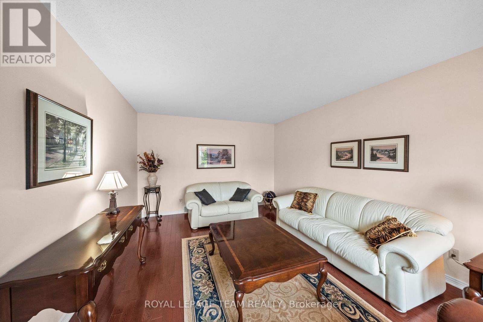 Den/Family Room to the Right of the Foyer - 28 Parmalea Crescent, Ottawa, ON - Indoor Photo Showing Living Room