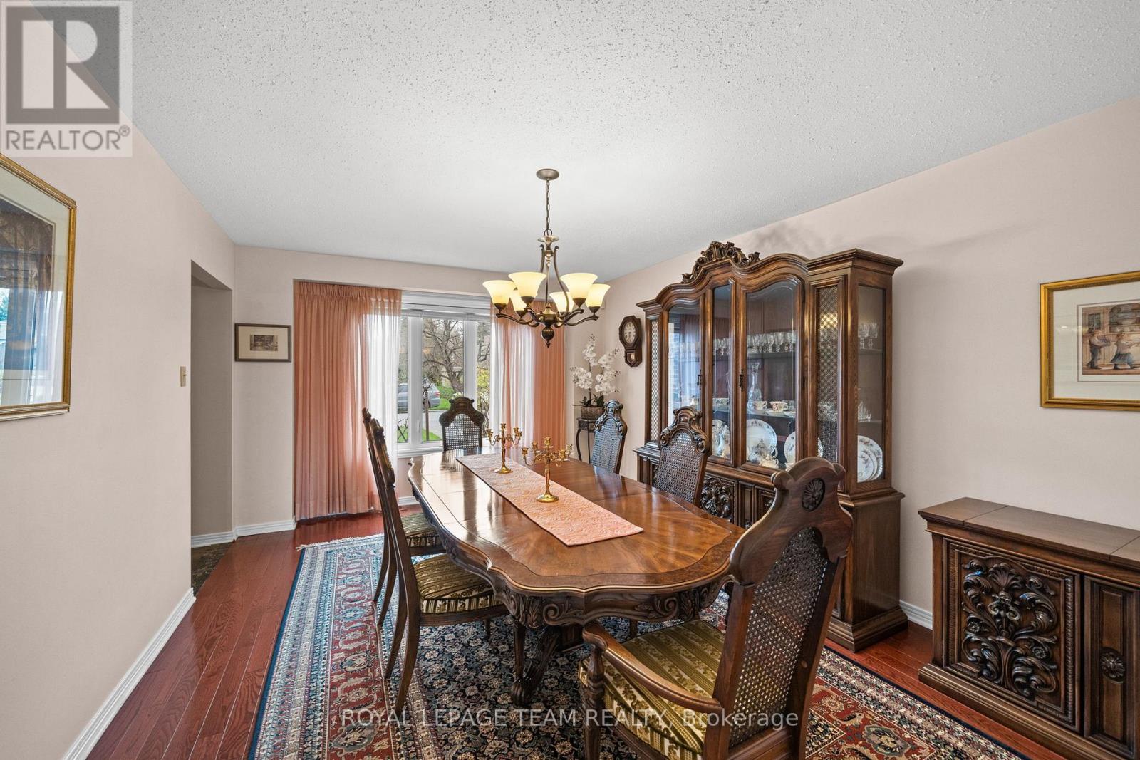 Formal Dining Room to the Left of the Foyer - 28 Parmalea Crescent, Ottawa, ON - Indoor Photo Showing Dining Room
