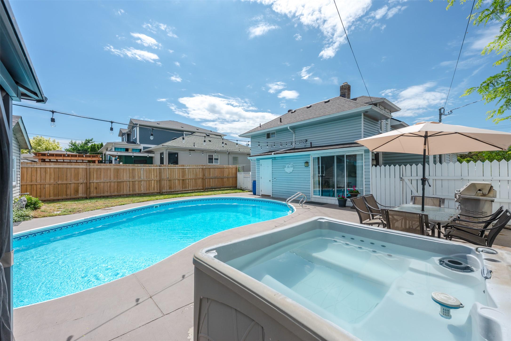 600 Braid Street, Penticton, BC - Outdoor With In Ground Pool With Deck Patio Veranda