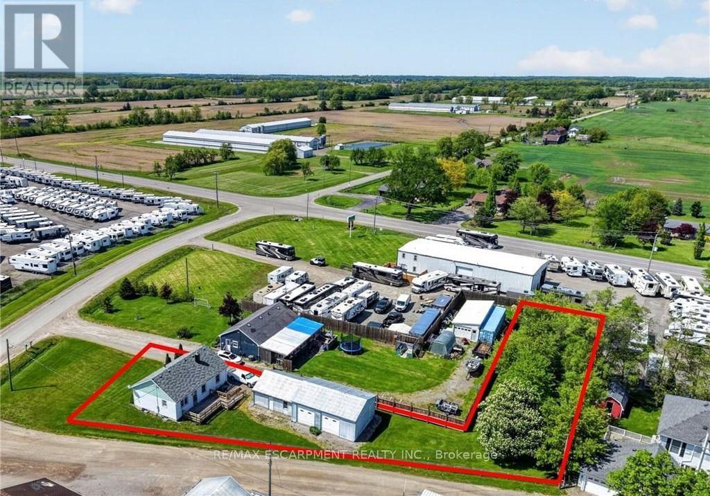 BOUNDARY LINES APPROXIMATE - 2883 South Grimsby Rd 10, Grimsby, ON - Outdoor With View