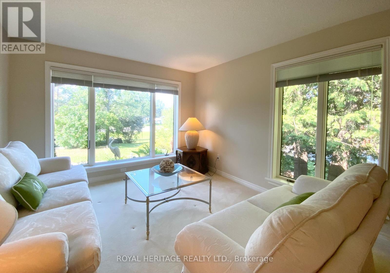 FORMAL LIVINGROOM W/GARDEN VIEW - 2 Mill Street, Kawartha Lakes (Bobcaygeon), ON - Indoor Photo Showing Living Room