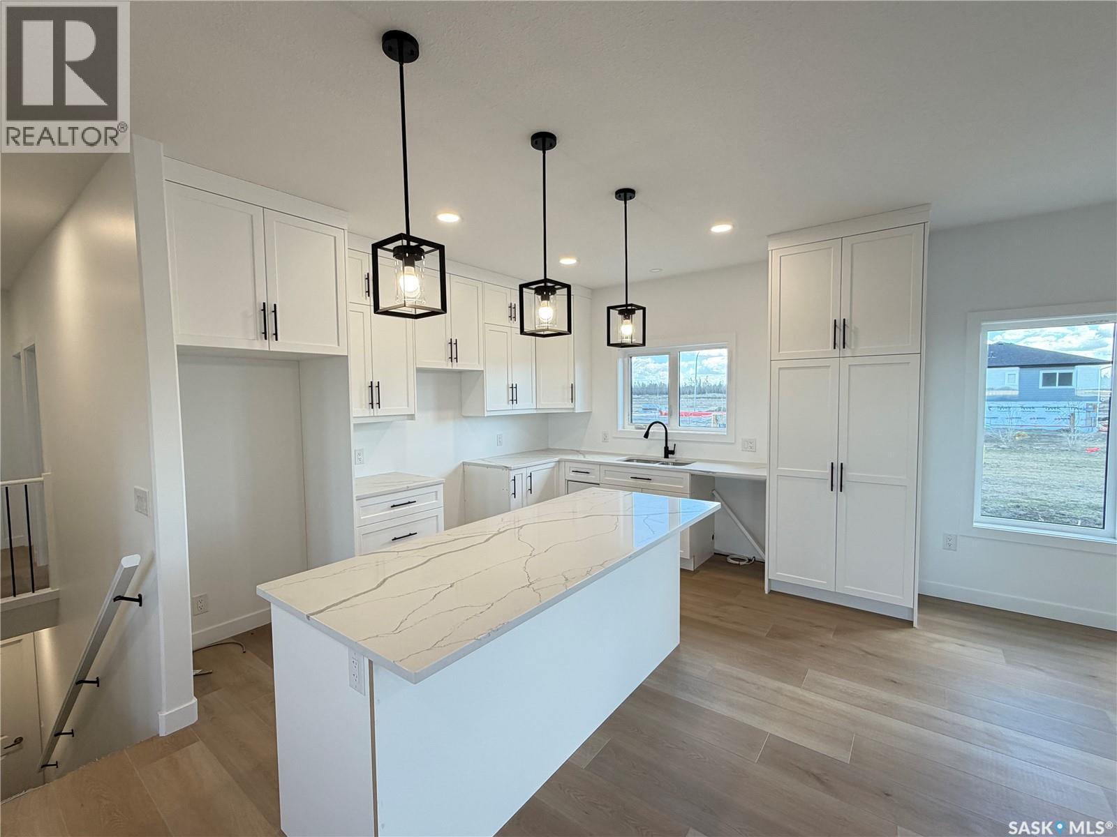 110 Lakewood Drive, Humboldt, SK - Indoor Photo Showing Kitchen With Upgraded Kitchen