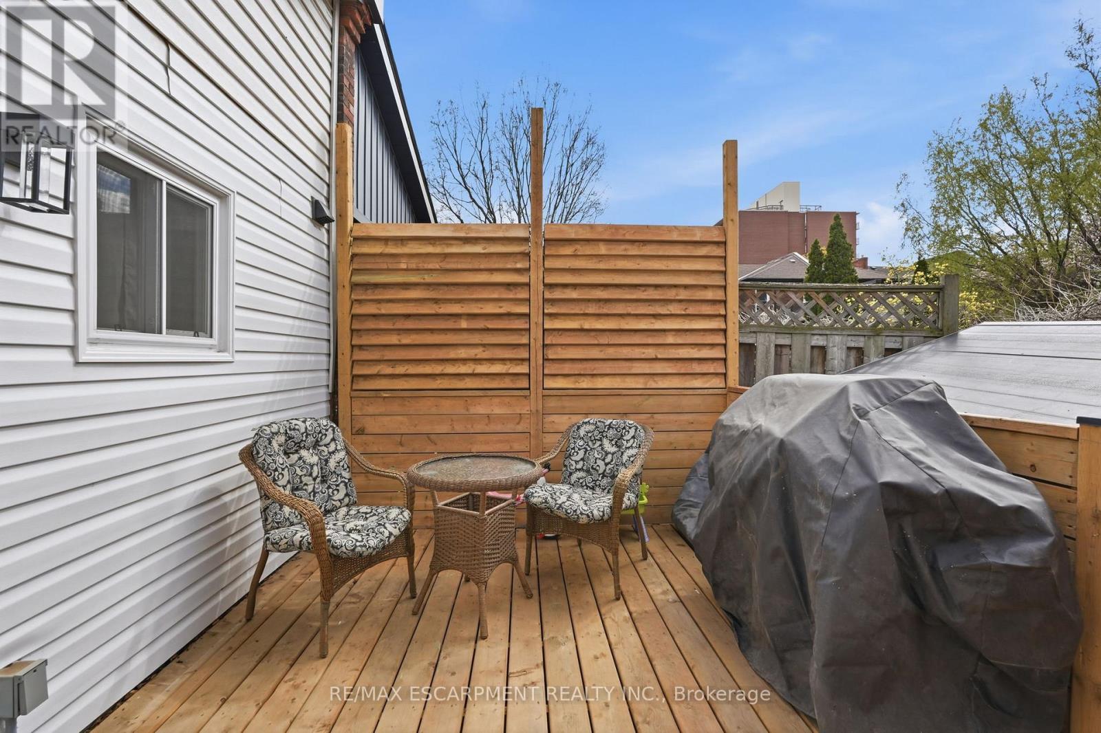 34 Baillie Street, Hamilton, ON - Outdoor With Deck Patio Veranda With Exterior