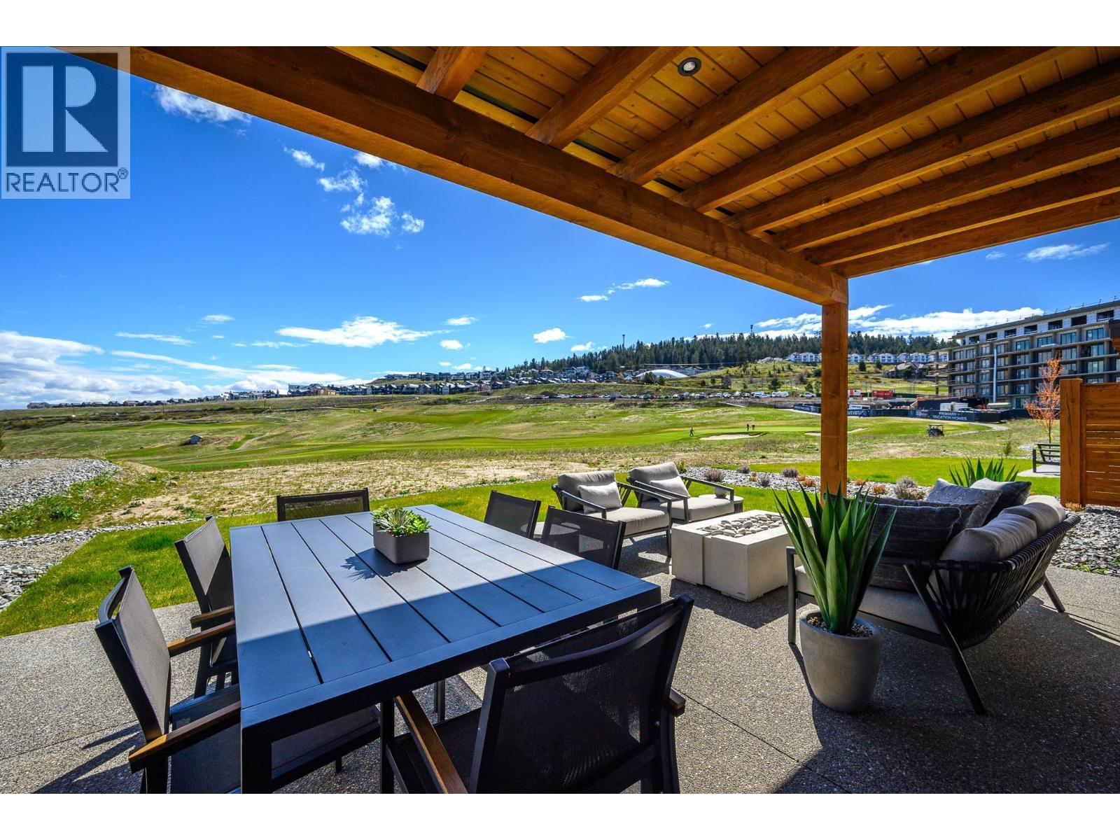 105 Predator Ridge Drive Unit# 21, Vernon, BC - Outdoor With Deck Patio Veranda With View