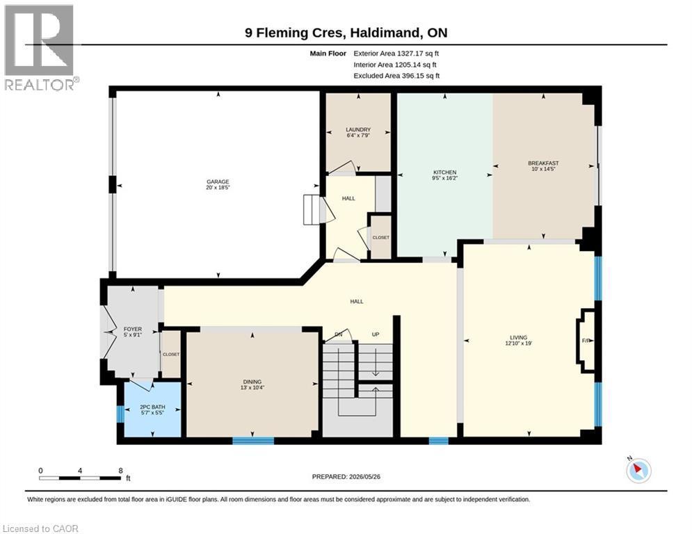 Floor plan - 9 Fleming Crescent, Caledonia, ON - Other