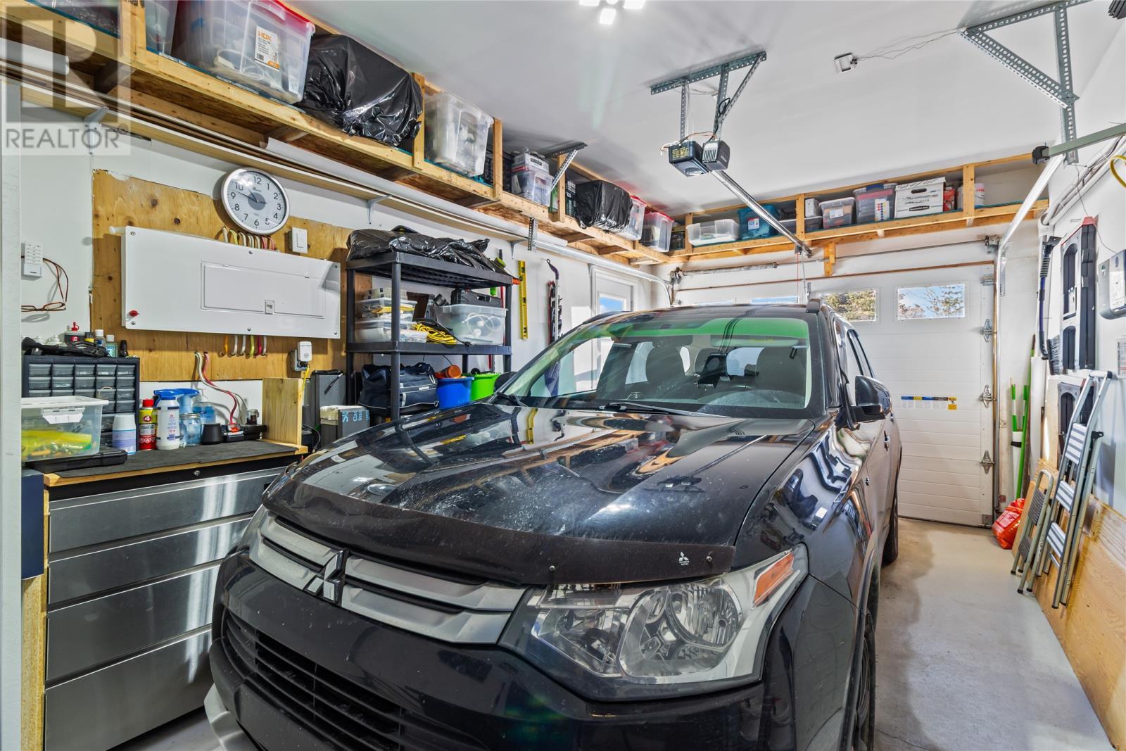 133 Station Road, Avondale, NL - Indoor Photo Showing Garage