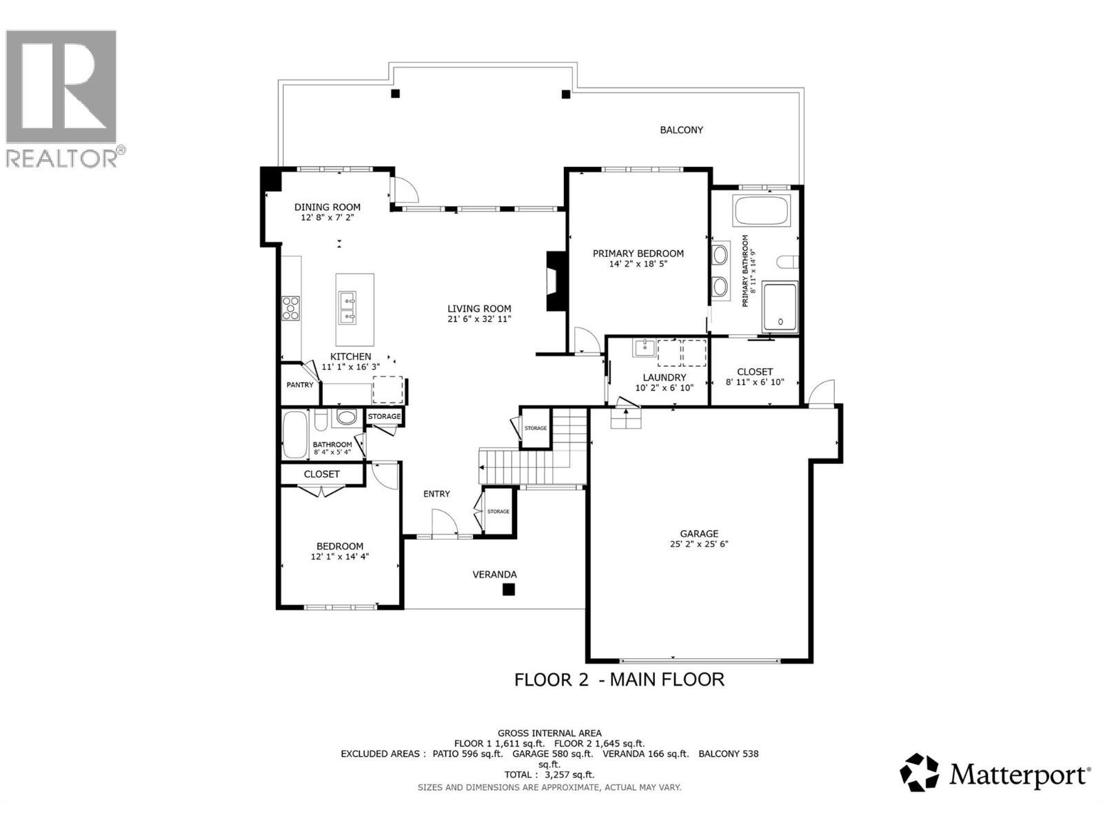Main floor plans - 132 Crown Crescent, Vernon, BC - Other