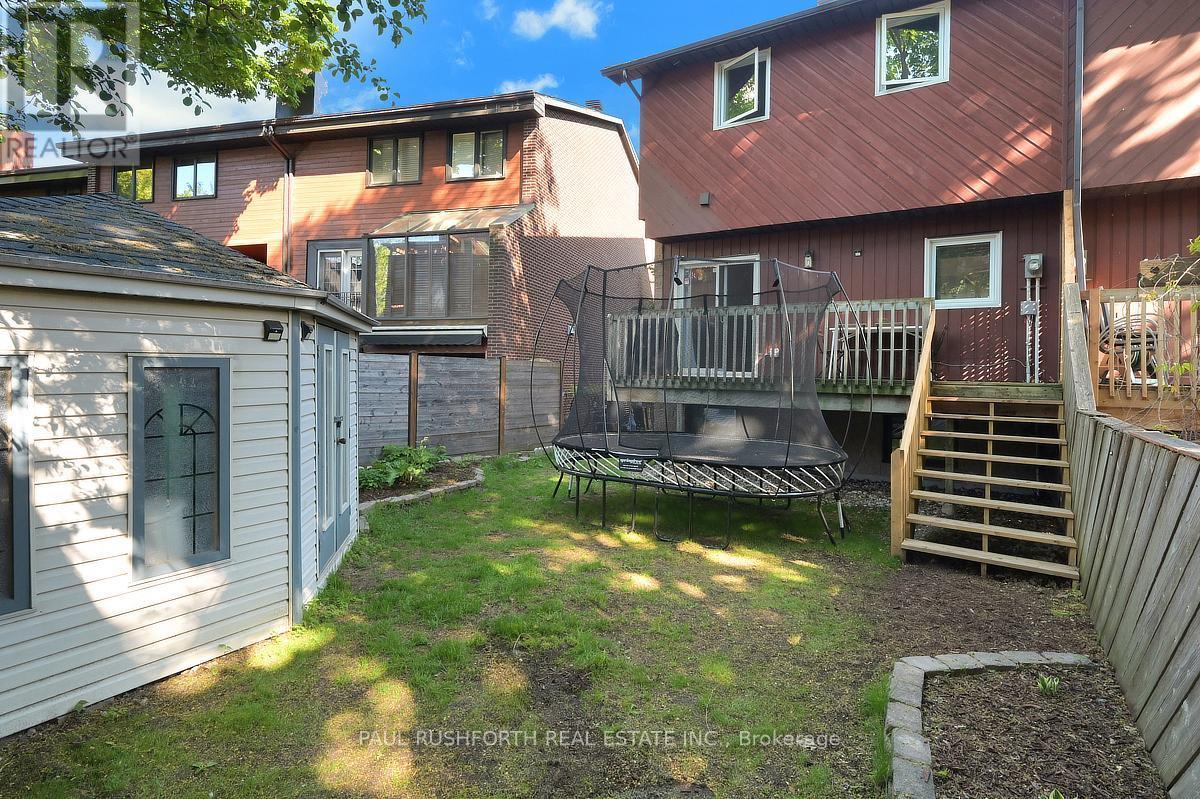 Backyard - 501 Wilbrod Street, Ottawa, ON - Outdoor With Deck Patio Veranda With Exterior