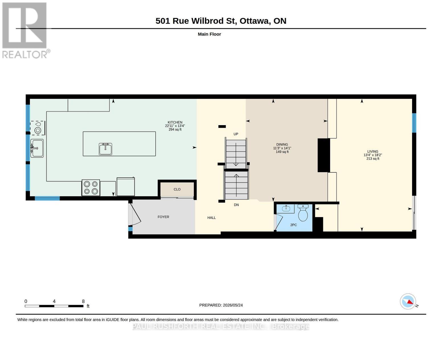 iGuide Floor Plan-Main Level - 501 Wilbrod Street, Ottawa, ON - Other
