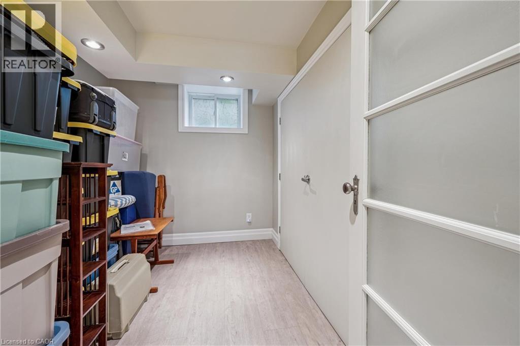 storage area - 128 Wilhelm Street, Kitchener, ON - Indoor Photo Showing Other Room