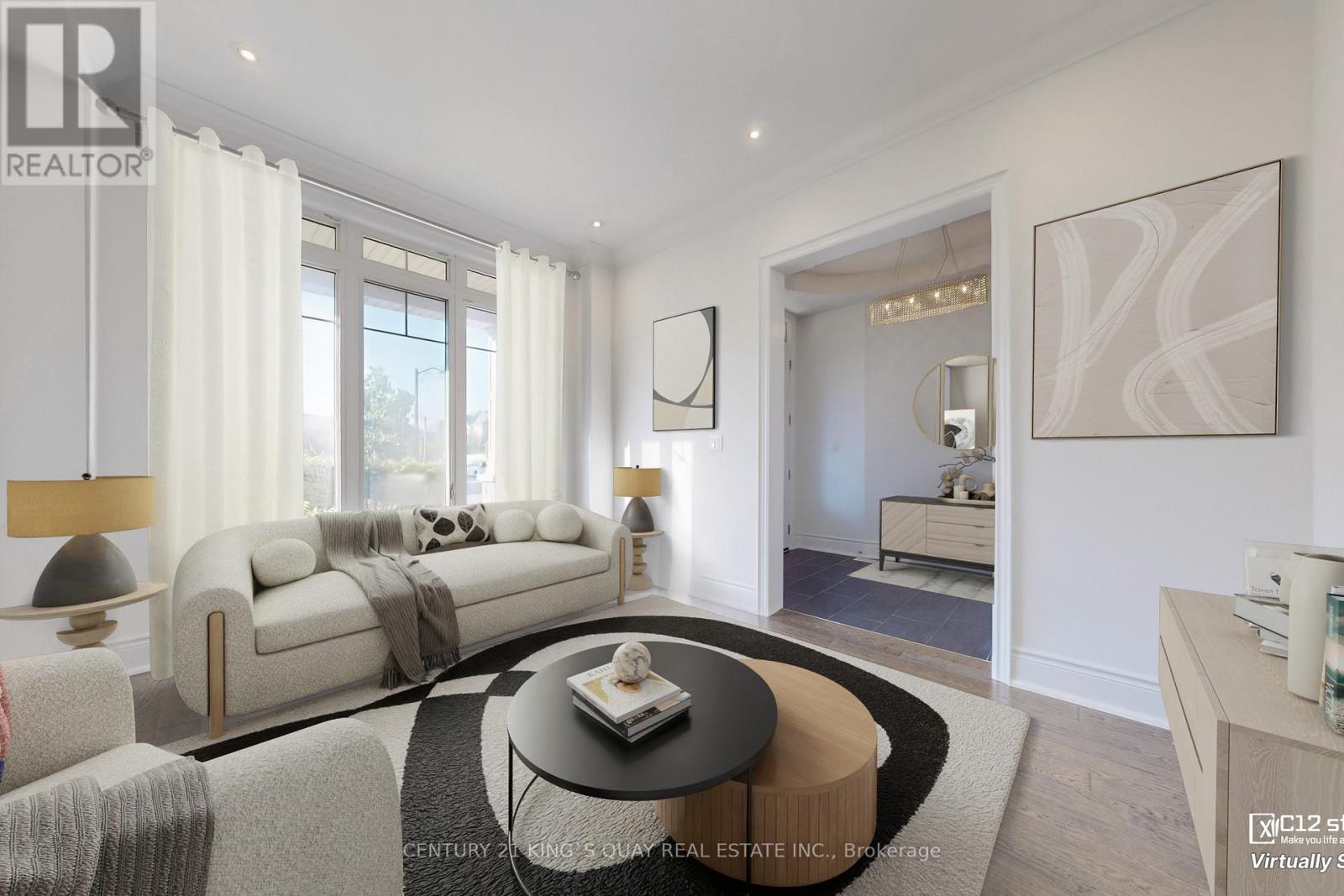41 Torrey Pines Road, Vaughan, ON - Indoor Photo Showing Living Room