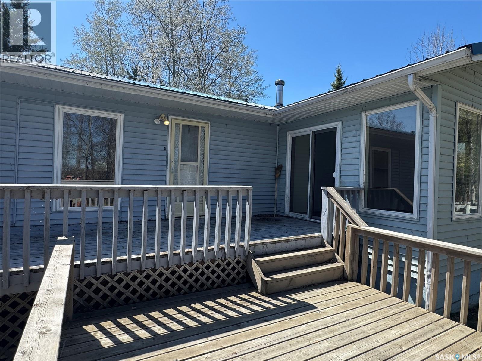 185 Vickers Crescent, Air Ronge, SK - Outdoor With Deck Patio Veranda With Exterior