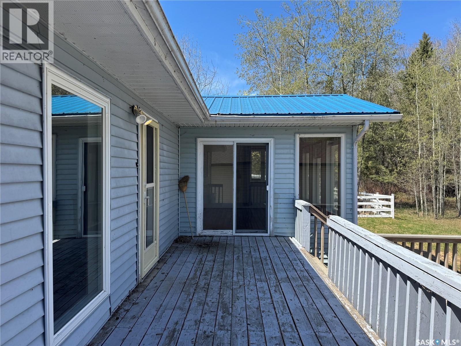 185 Vickers Crescent, Air Ronge, SK - Outdoor With Deck Patio Veranda With Exterior