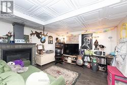 rec room in lower level -