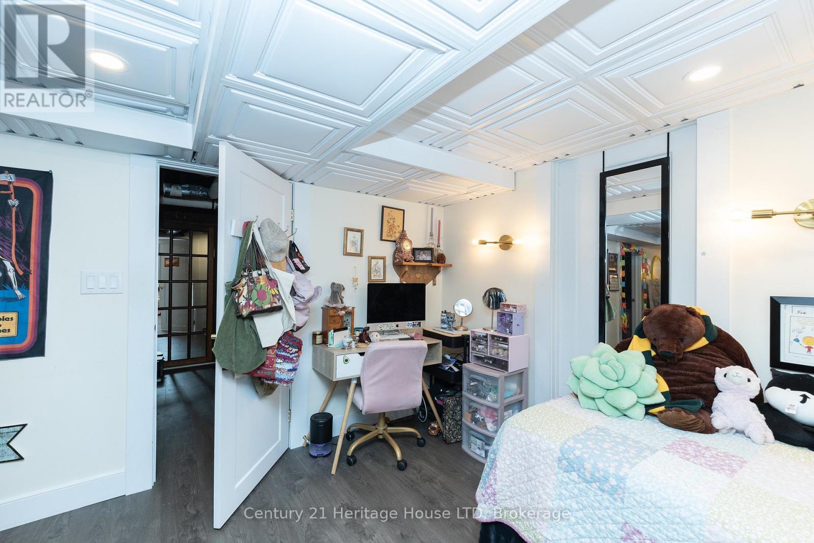 Lower level bedroom - 148 Gorham Road, Fort Erie (Ridgeway), ON - Indoor Photo Showing Office