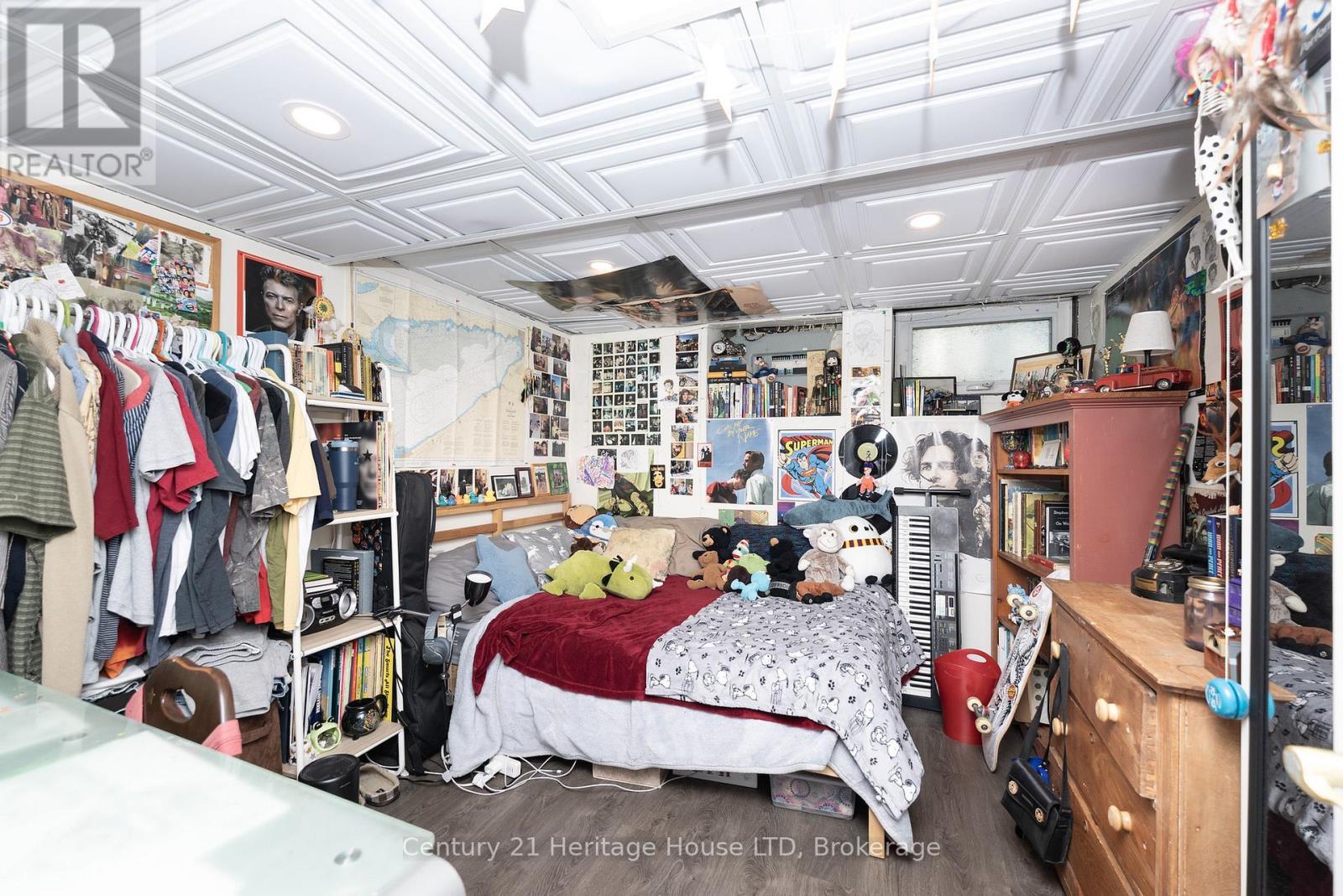 Lower level bedroom - 148 Gorham Road, Fort Erie (Ridgeway), ON - Indoor With Storage