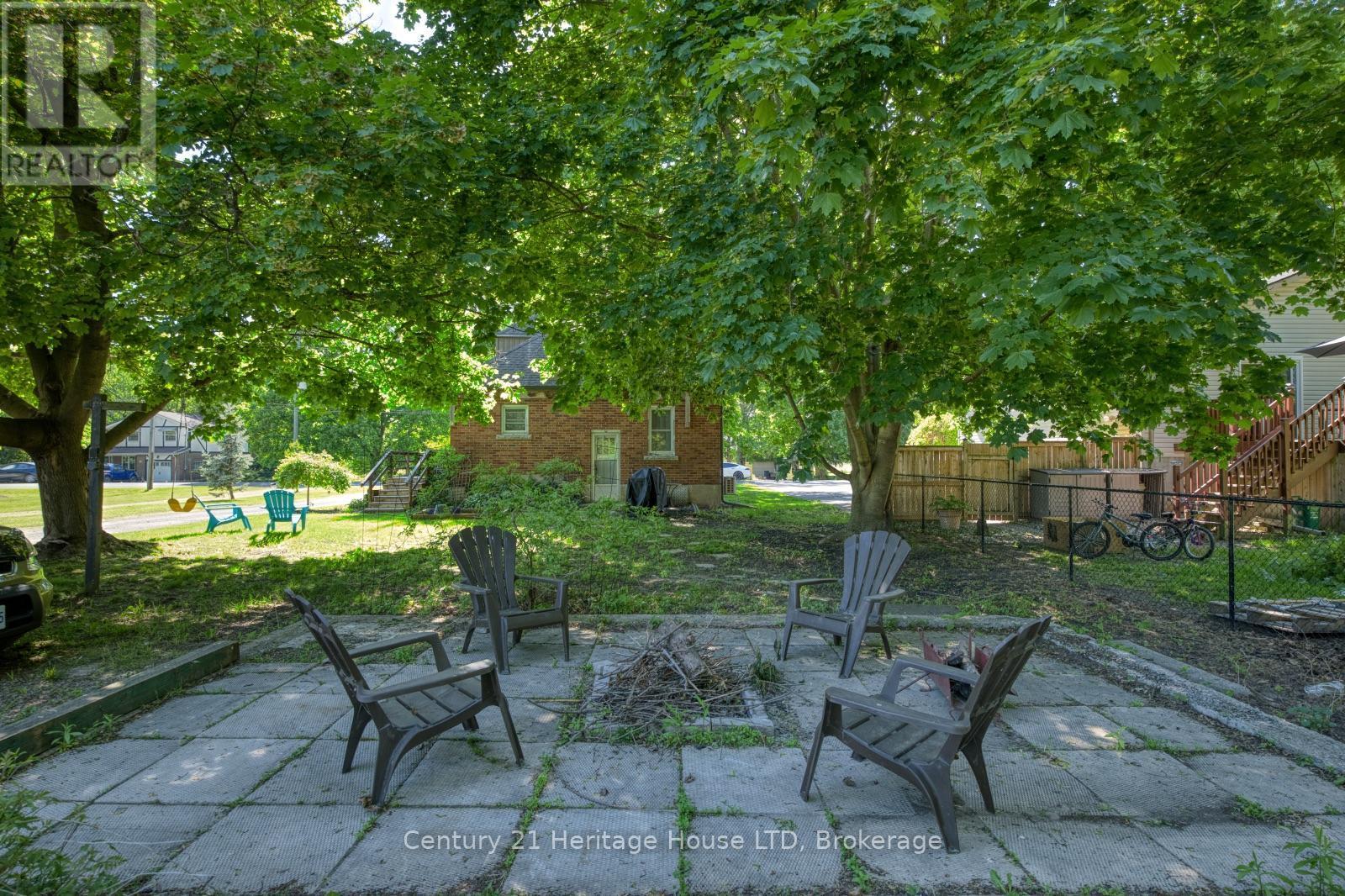 Firepit in backyard - 148 Gorham Road, Fort Erie (Ridgeway), ON - Outdoor
