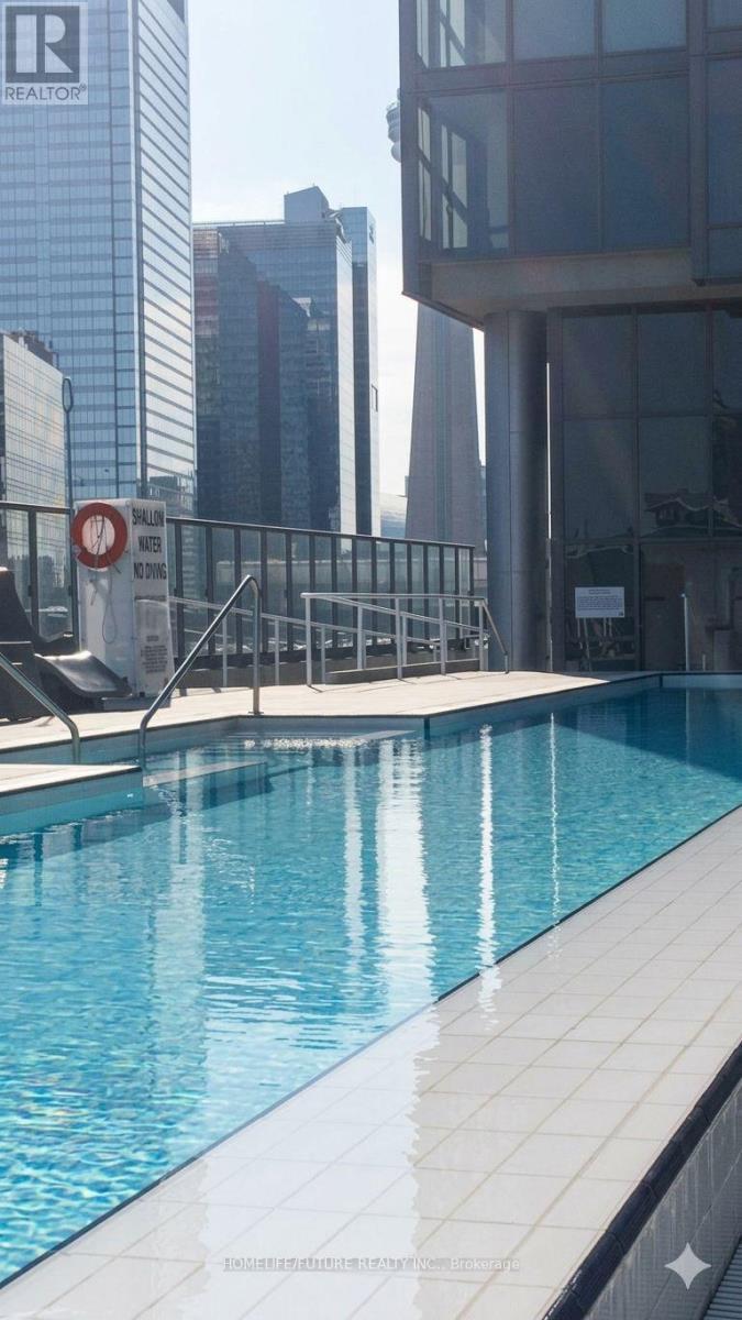 2909 - 1 The Esplanade Drive, Toronto, ON - Outdoor With In Ground Pool