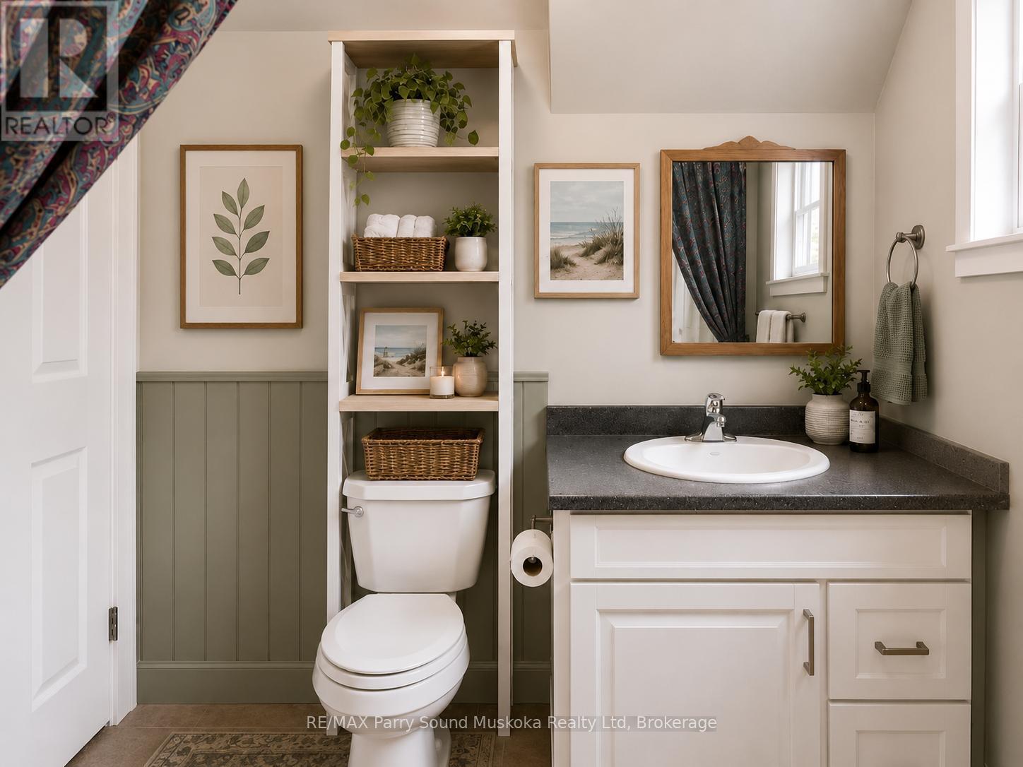 AI-created - 1 Butler Street, Whitestone (Dunchurch), ON - Indoor Photo Showing Bathroom