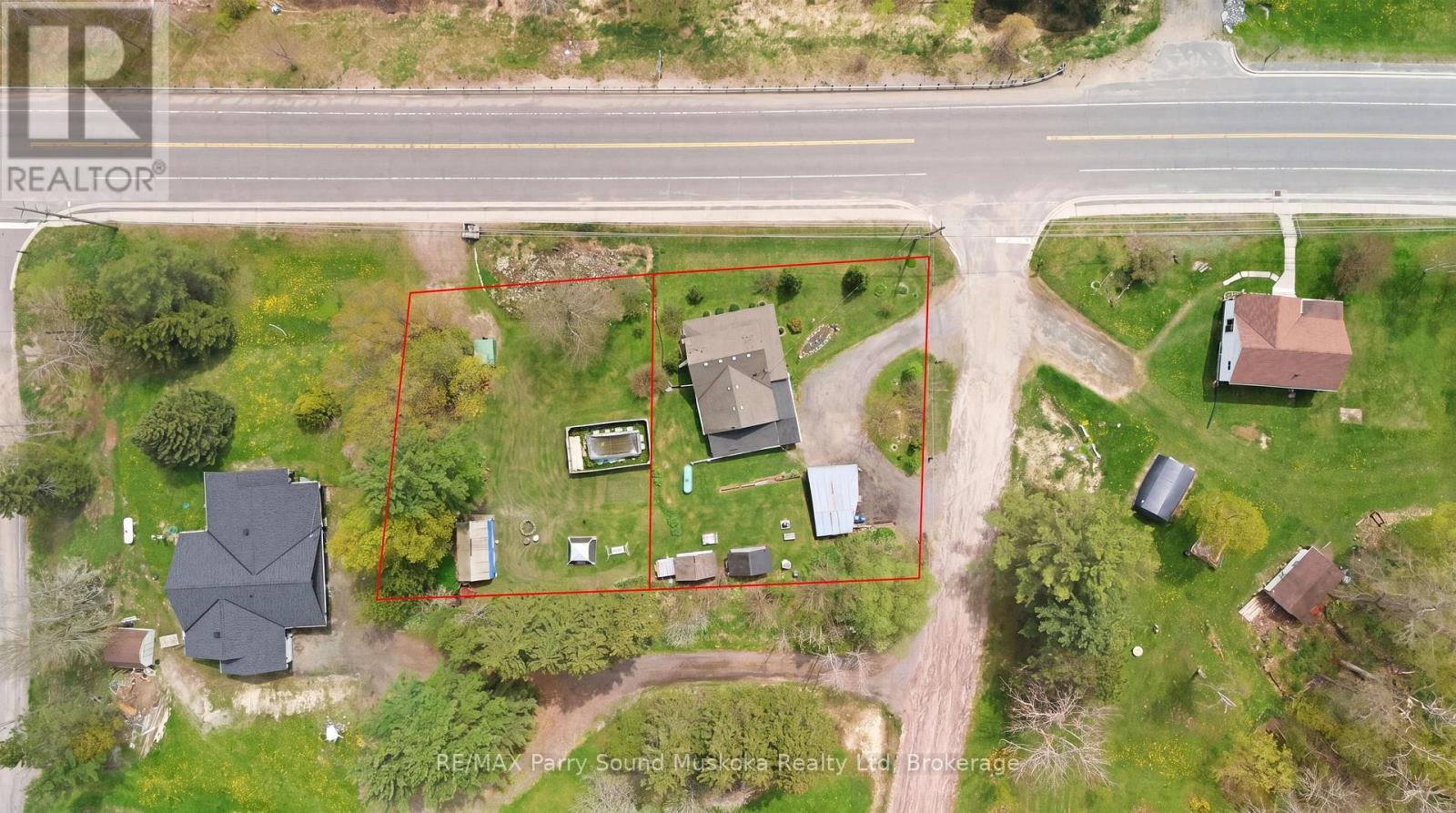 2 properties included.Home and vacant lot - 1 Butler Street, Whitestone (Dunchurch), ON - Outdoor With View