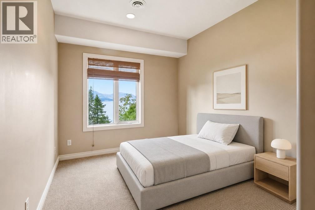 Bedroom 3- virtually staged furniture - 448 Viewcrest Road, Kelowna, BC - Indoor Photo Showing Bedroom