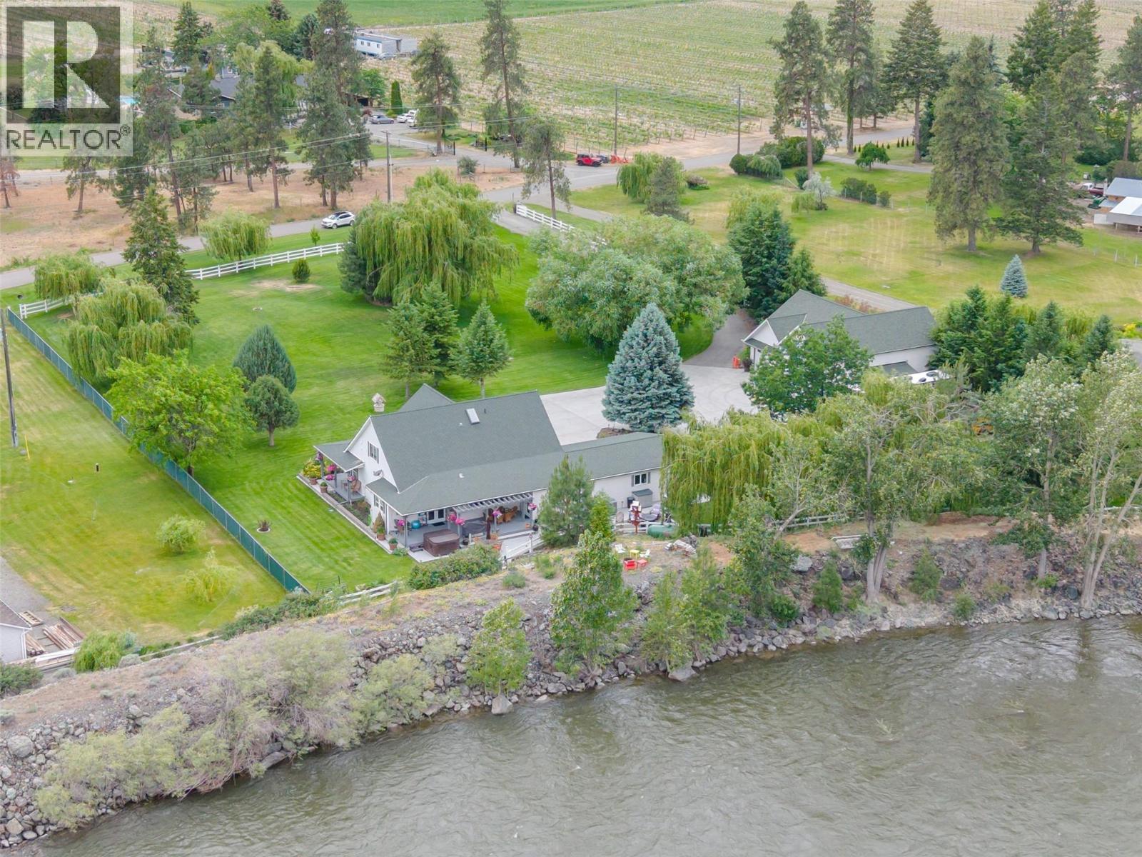 2900 River Road, Keremeos, BC - Outdoor With Body Of Water With View