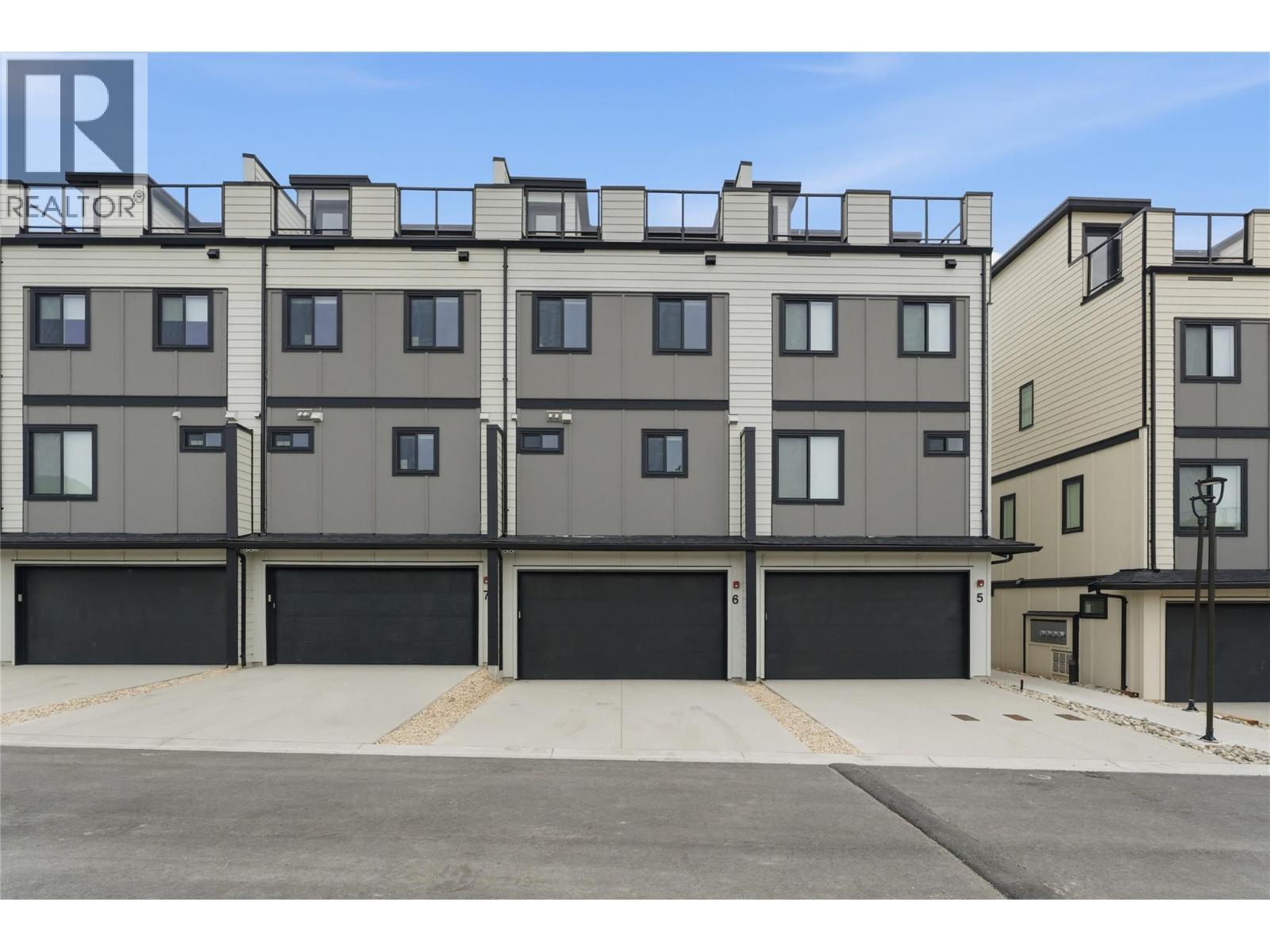 Two-car driveway in front of the garage - 4601 97 Street Unit# 6, Osoyoos, BC - Outdoor With Facade