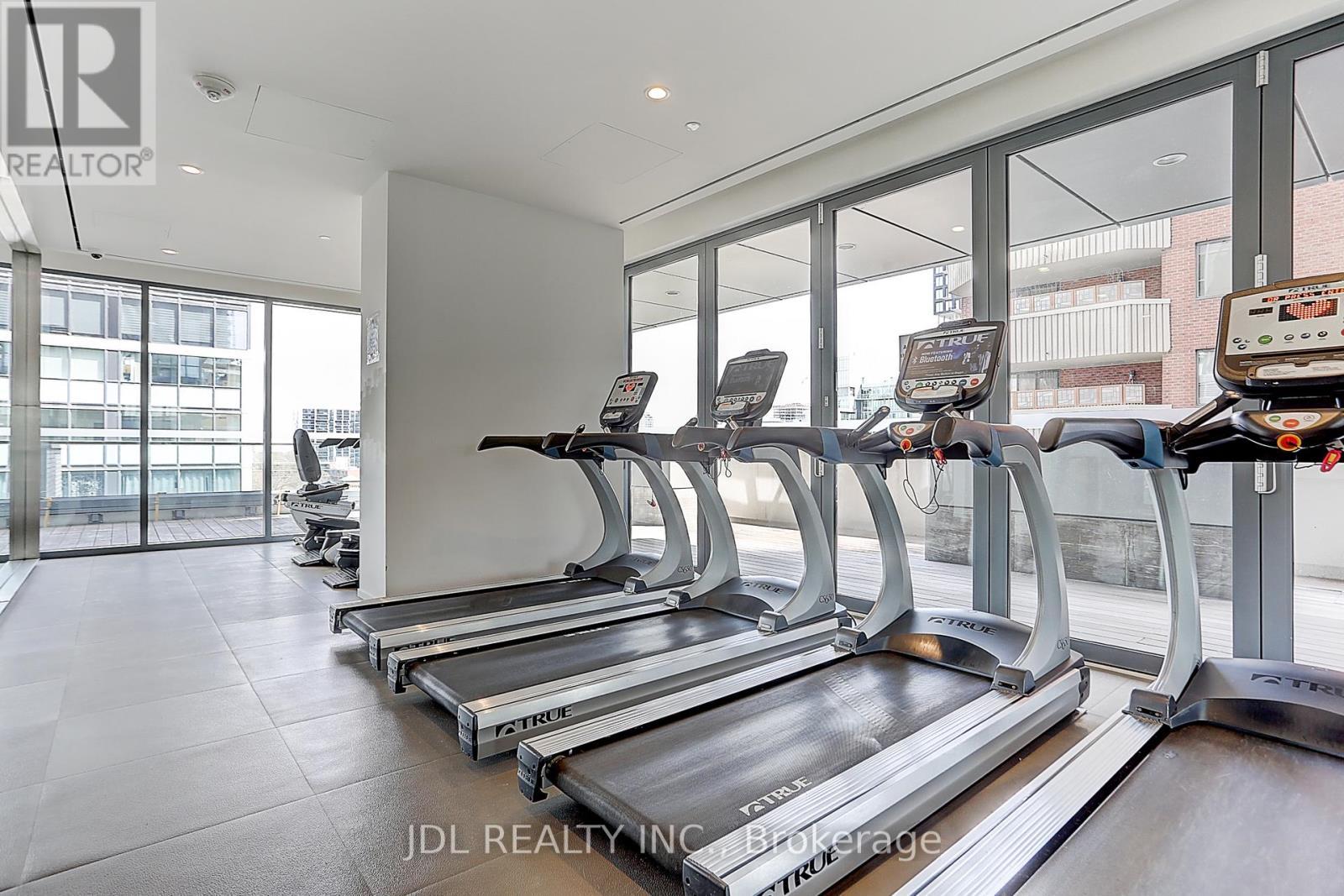 704 - 159 Dundas Street E, Toronto, ON - Indoor Photo Showing Gym Room